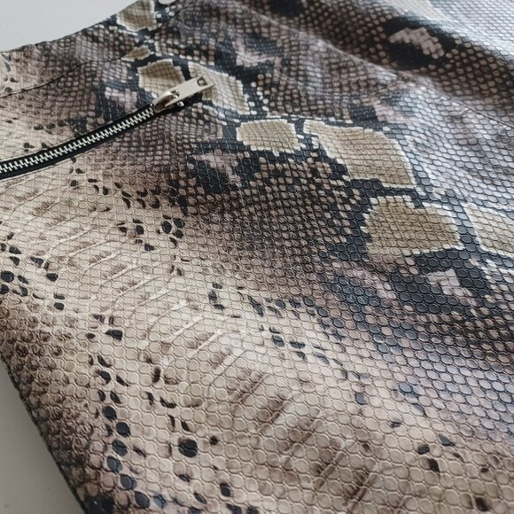 I.AM.GIA Faux Snakeskin Mini Skirt - Picture 5 of 16